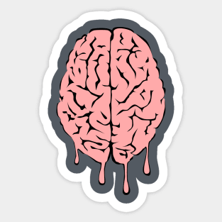 Brain Melt. It happens. Because science. Sticker